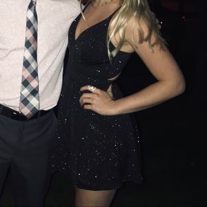 Black sparkly homecoming/formal dress!